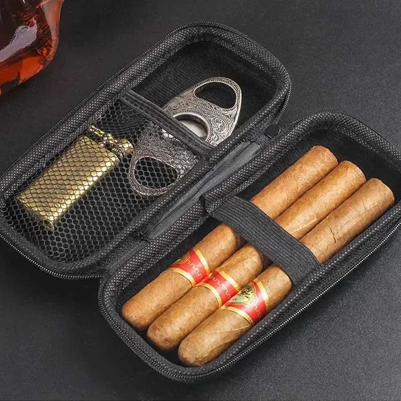 Travel Accessories Gadget - Tragbare Zigarrenhülle aus EVA, leichte Reise-Aufbewahrungstasche