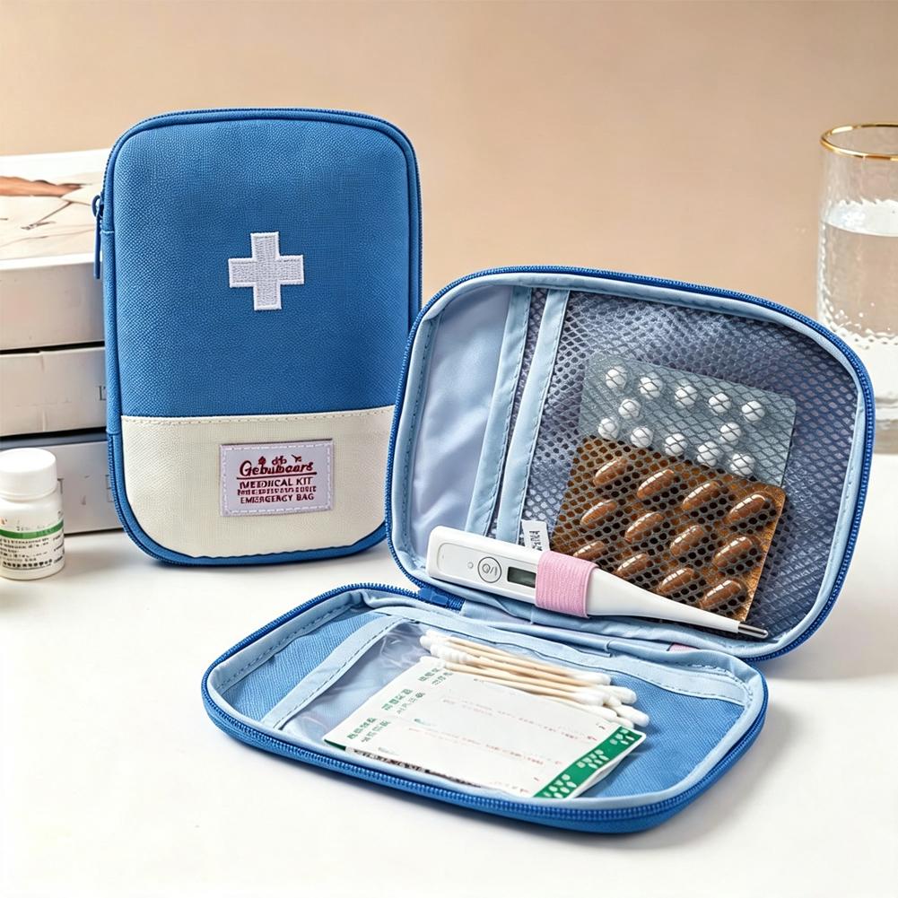 Travel Accessories Kit - Große Kapazität Tragbare Erste-Hilfe-Tasche Notfall-Medizin-Aufbewahrungsorganizer für