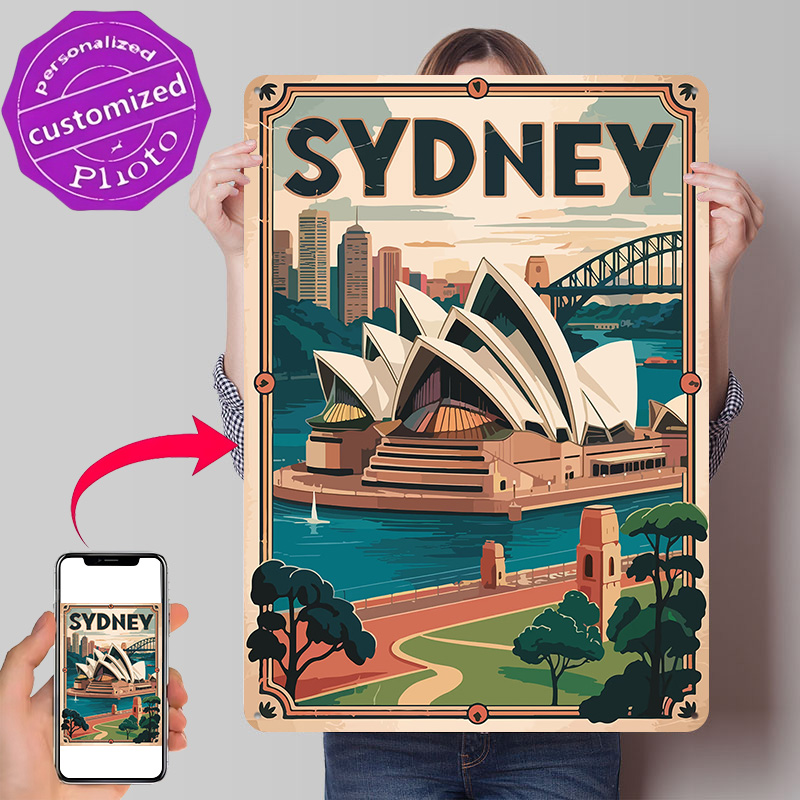 Sydney Reise 3D-Textur Gedruck – Travel Accessories Sydney Bewertung und Preis
