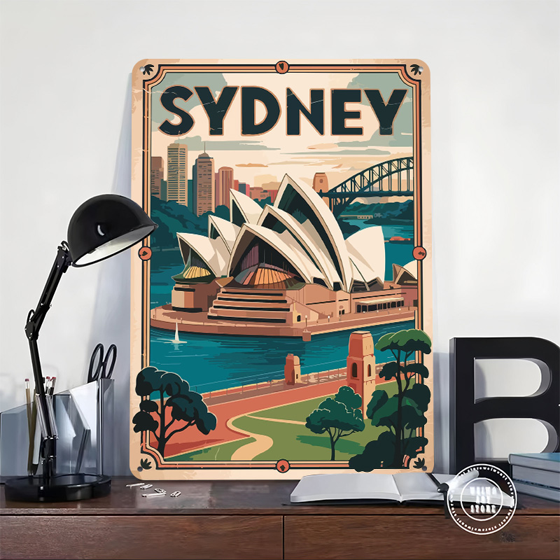Sydney Reise 3D-Textur Gedruck – Travel Accessories Sydney Bewertung und Preis