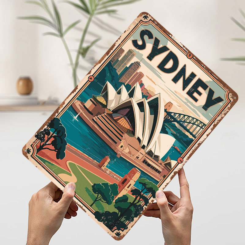 Sydney Reise 3D-Textur Gedruck – Travel Accessories Sydney Bewertung und Preis