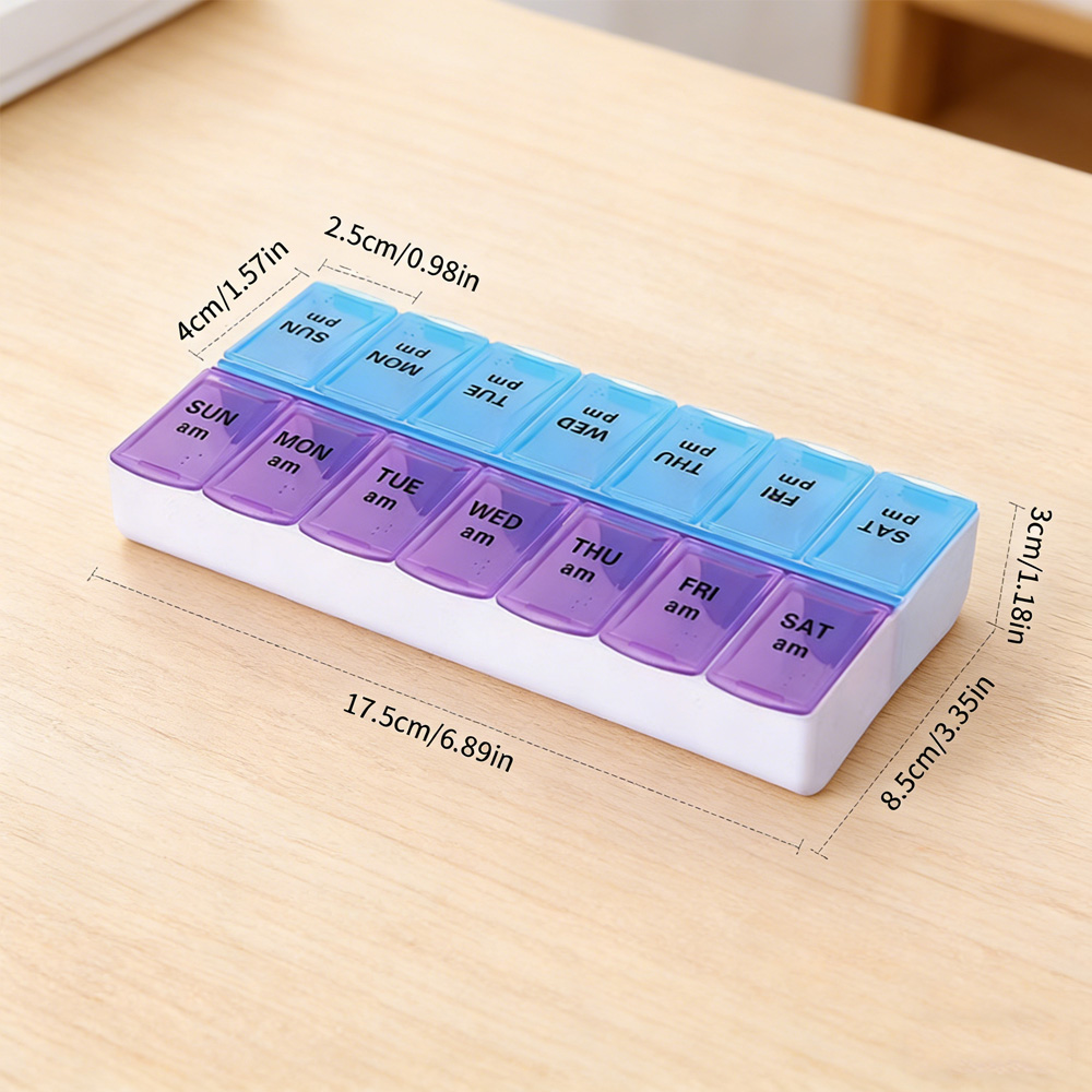Unabhängige Pillendose mit 14  – Travel Accessories Gadget Bewertung und Preis