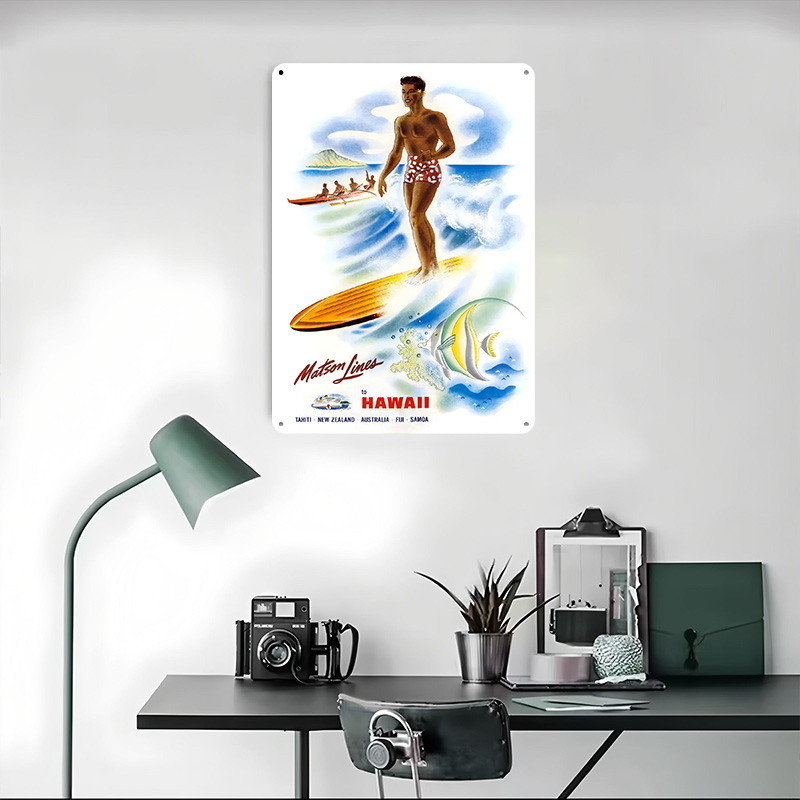 Vintage Matson Lines Hawaii Re – Travel Accessories Hawaii Bewertung und Preis