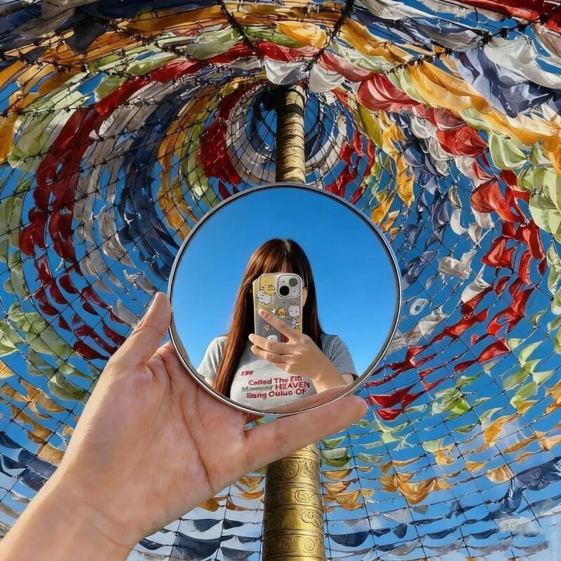 Handgehaltener Selfie-Spiegel, – Travel Accessories Gadget Bewertung und Preis