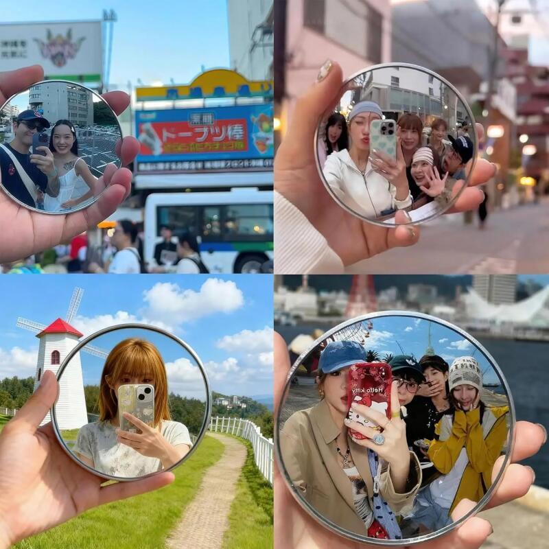 Handgehaltener Selfie-Spiegel, – Travel Accessories Gadget Bewertung und Preis