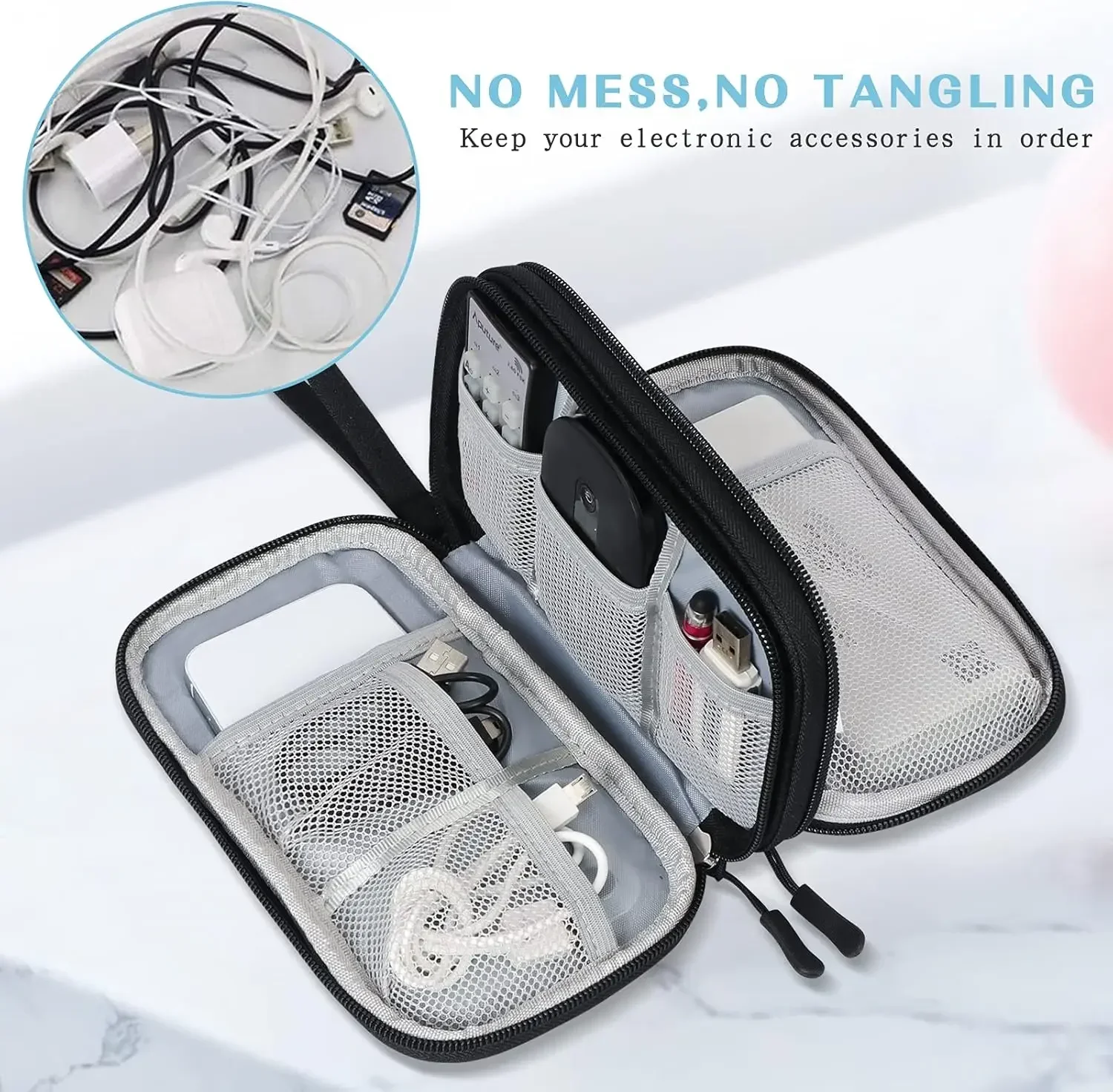 Reise-Kabeltasche Tragbare Dig – Travel Accessories Gadget Bewertung und Preis
